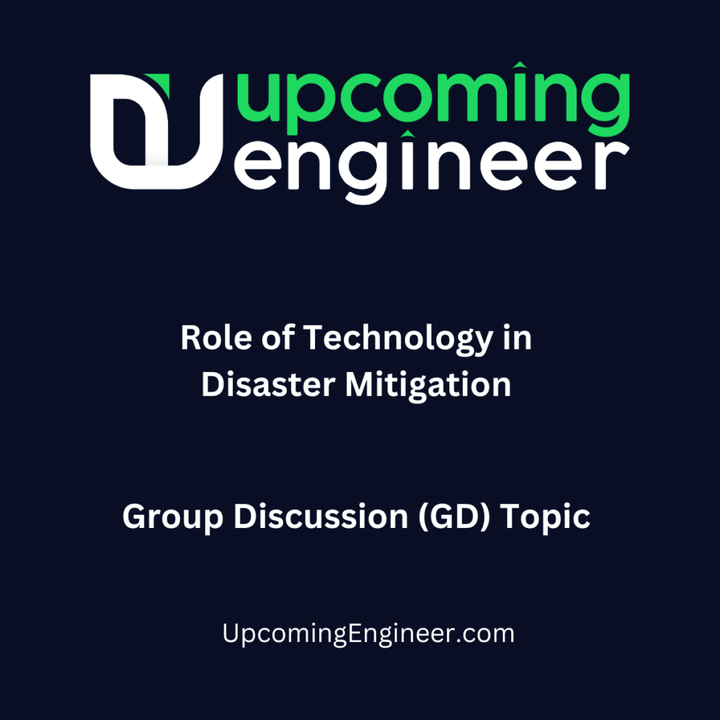 Role of Technology in Disaster Mitigation | Buy Online India | Upcoming ...