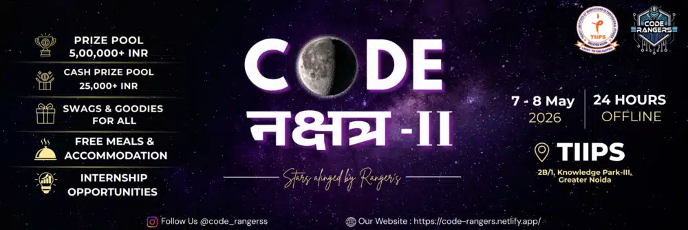 Code Nakshatra 2.0: A 24-Hour Hackathon with ₹5 Lakh+ Prize Pool at ...